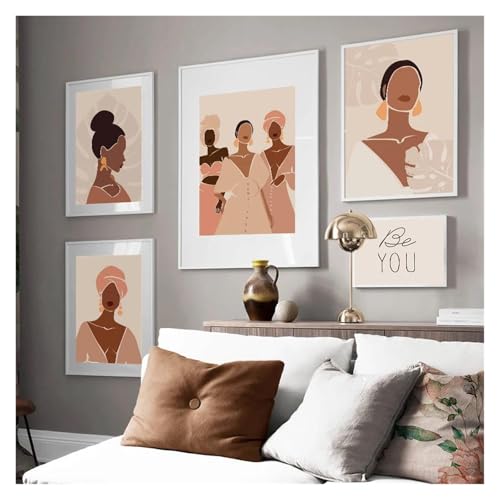 Cuadro de lienzo de estética nórdica y bohemia para decorar bares modernos, formato 30x40cm 4