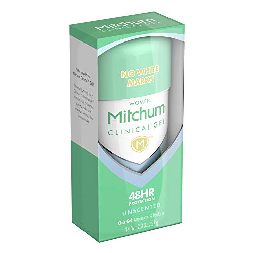 Mitchum Women Clinical Gel Antiperspirant Deodorant, Unscented, 1.6oz