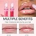 Yeuxtty Lip Plumper Gloss,Natural Spicy Lip Plumping Booster Moisturizing Hydrating Lip Plumping Oil and Lip Care Serum for Women Girls(#1)