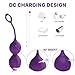 Kegel Balls Exercise Weight for Women Strengthening Pelvic Floor Exercises Tightening, Lovemmy Wireless Remote Silicone Ben Wa Balls Pelvic Weights Training Set for Beginners & Advanced