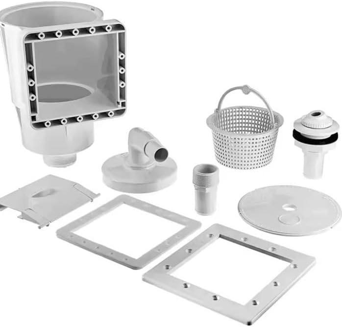 Swimming Pool Water Treatment Equipment Skimmer, Heavy-Duty Wall-Mounted Swimming Pool Separator kit, Swimming Pool Skimmer