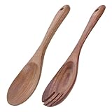 Photo Gallery ukcoco posate per insalata in legno comprende forchetta e per insalata utensili da manici lunghi per proteggere scottature superficie liscia e non porosa facile da Photo Gallery ukcoco posate per insalata in legno comprende forchetta e per insalata utensili da manici lunghi per proteggere scottature superficie liscia e non porosa facile da