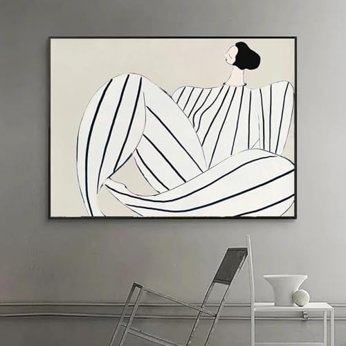 Affiches d'art motif femme resout le vide de votre grand mur blanc