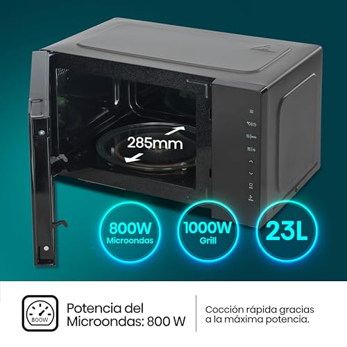 Variante de Hisense microondas digital 23L con grill 1000W cerámico