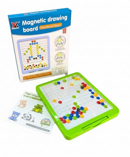 Brinquedo Montessori Educativo Quadro Magnético de Desenho Infant...