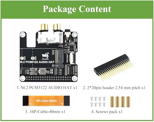 HAT PCIe a M.2 para Raspberry Pi 5 ideal para crear un centro multimedia con audio de 3.5mm 7
