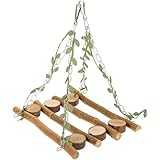 Pont suspendu pour perroquet – accessoire idéal pour égayer le quotidien de votre perruche, perroquet ou calopsitte. pour oiseaux suspendus