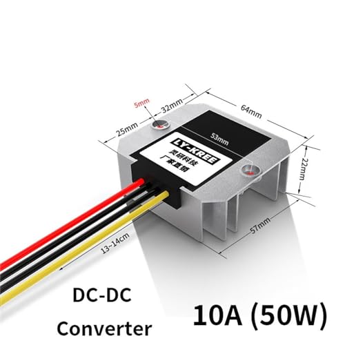 Module abaisseur de tension DC-DC 12V 24V à 5V pour stabiliser l'alimentation des capteurs