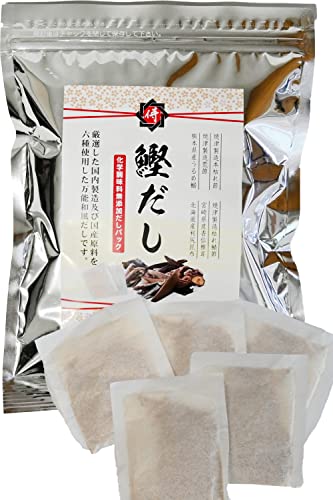 国産 鰹だし (和風だし 出汁パック)【焼津産 鰹本枯れ節他 厳選 だし粉 使用】出汁 魚粉 千成商会 [ つまみ蔵 ] 25包のサムネイル