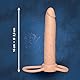 You2Toys Anal Special nature - Dildo für vaginales und anales Vergnügen, softer Stimulator mit Schlaufe für seinen Penis mit Hodenring, Sexytoy für Paare, hautfarben