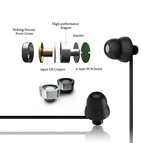 Maxrock Sleep Earbuds, Ultra-Soft Comfortable Noise Isolating Earplugs Workout Headphones In-Ear Earphones W/Mic & Volume Control - Perfect For Side Sleeper Air Travel, Meditation & Insomnia #TOP4