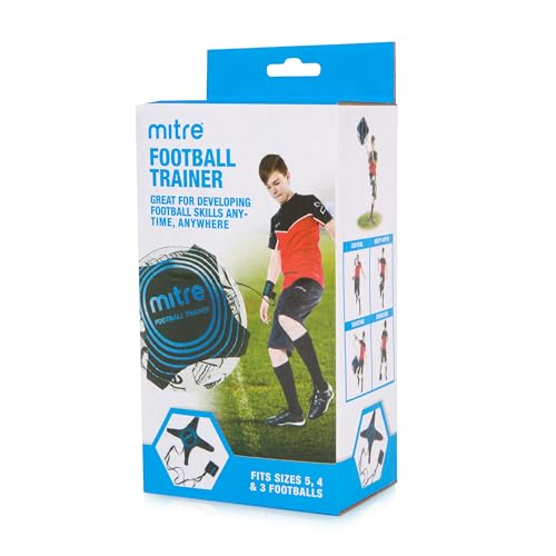 Mitre Entrenador de control y habilidades de fútbol, diseño ajustable, manos...