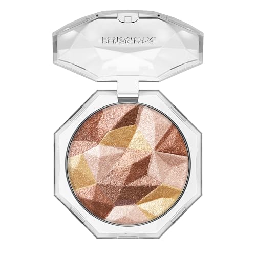 Physicians Formula Mineral Wear Diamond Dust, Polvo bronceador con acabado brillante de enfoque suave, fórmula híbrida sin talco en polvo con polvo de diamante y vitamina E, bronceador luminoso