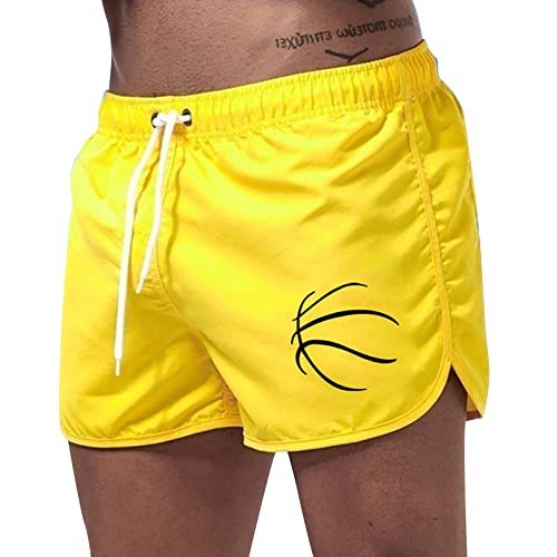 Bañador para hombre, calzoncillos tipo bóxer, tejido mixto de algodón, pantalones cortos con bolsillos antiarena, para construir castillos de arena, recolección de conchas, actividades costeras