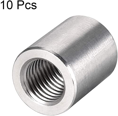 XYWHPGV Round Connector Nuts, M16x30mm Height Sleeve Rod bar Stud Nut Stainless Steel 304, Pack of 10(4469e 9e2c0 eb6ca d772e c9667 12a50