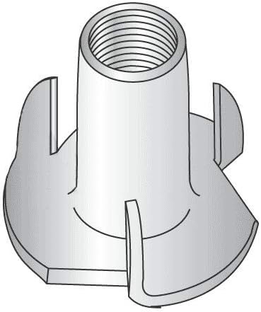#8-32 x 1/4", 3 Prong Tee Nuts / 18-8 Stainless Steel (Quantity: 1000 pcs)