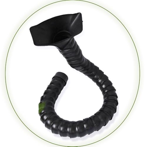 Tuyau flexible d'extraction de fumée industrielle gaine de collecte de poussière plastique 1.8m