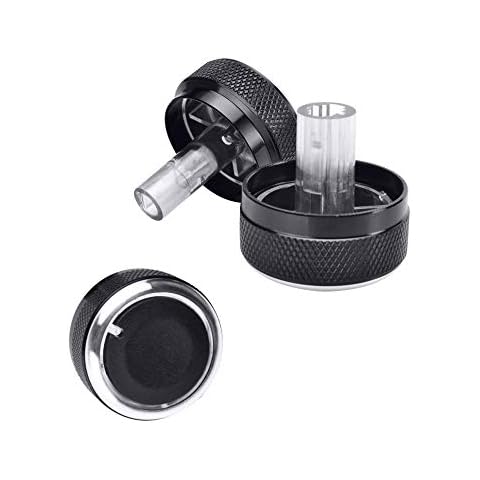 VIGORWORK 3PC/LOT FIT for Mazda 2 M2 DEMIO 07-14 Switch KNOB KNOBS Heater Heat Climate Control Buttons DIALS Frame AC AIR Conditioning Cover
