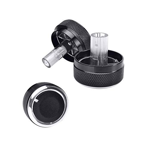 VIGORWORK 3PC/LOT FIT for Mazda 2 M2 DEMIO 07-14 Switch KNOB KNOBS Heater Heat Climate Control Buttons DIALS Frame AC AIR Conditioning