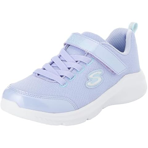 Skechers Girls Lavender Sparkle Trainers Cover