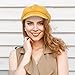 Womens Fashion Newsboy Cap Bakerboy Cabbie Gatsby Visor Yellow Beret Hat Tweed Girls Pageboy Caps Yellow