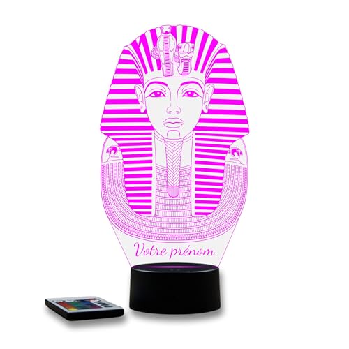 Veilleuse Pharaon personnalisée pour calmer le sommeil avec style