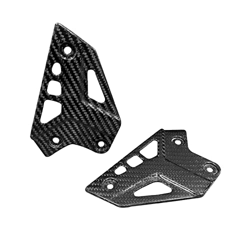 Capot de talon en carbone sec pour Kawasaki Z900 2017-2020 avec blindage thermique léger