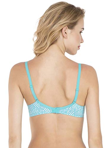 Image of Jockey 1245 Women's Under-Wired Padded Super Combed Cotton Elastane Stretch Multiway Styling T-Shirt Bra with Detachable Straps (Colors & Prints May Vary)