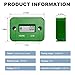 Gasedin 2 PCS Inductive Hour Meter, Waterproof 3V Vehicle Inductive Tachometer, Universal Induction Engine Tachometer for Gas Generator/Lawnmower/Motorcycle, Car Accessories (Green)