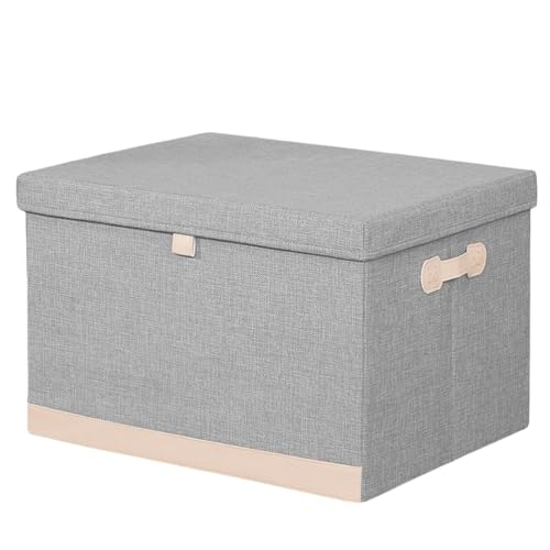 Bivoyud [{bNX ߗގ[P[X 60L Ȗ̎[ ܂肽 Xg[W {bNX U[ nh t^t ƒp Xg[W {bNX ho  (18l(35*28*18X}[g),O[)