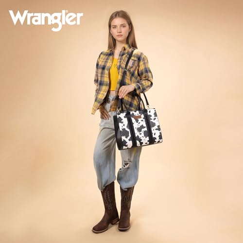 Image of Montana West x Wrangler Tote Bags Purses for Women Work Top-Handle Handbags with Strap