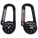 Bounce Hook: La survie Compass dispose d'un crochet de rebond qui vous permet de l'accrocher sur votre sac à dos ou votre poignet, ce qui le rend encore plus pratique à transporter..Cette fonctionnalité garantit que vous pouvez accéder rapidement et facilement à votre boussole, sans avoir à fouiller dans votre sac à dos ou vos poches.