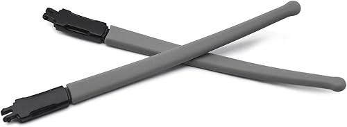 HKUCO Piernas negras del marco del reemplazo de goma para el marco de los vidrios del mariscal MNP OX8091