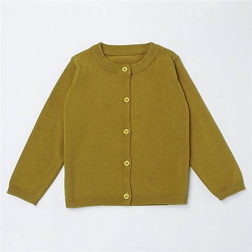 Boys Girls Cardigan Long Sleeve Button Front Sweater Toddler Kids Classic Knit Cardigan School Uniforms Sweaters Outerwear4