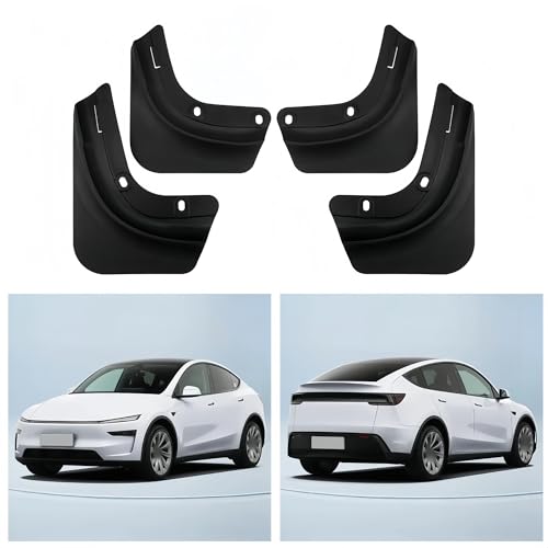 Guardabarros traseros para Tesla Model Y 2025 de alta resistencia contra impactos 2