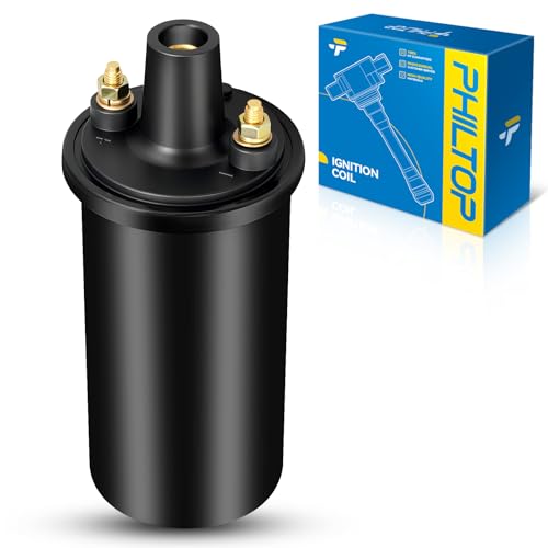 Image of PHILTOP UC16 Ignition Coil Packs Fits for Dodge 1981-1993 D150, 1990-1993 Dakota 3.9L, 1980-1993 W150, 1987-1989 Dakota, 1981-1993 B250, 1979-1993 Ramcharger, 1990-1993 Dakota 5.2L, 1984-1989 D100