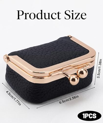Image of Ring Box Organizer, Portable Mini Jewellery Storage Box with Secure Lock, Travel Jewelry Case for Earrings and Necklaces, Elegant Black PU Jewelry Organizer Box
