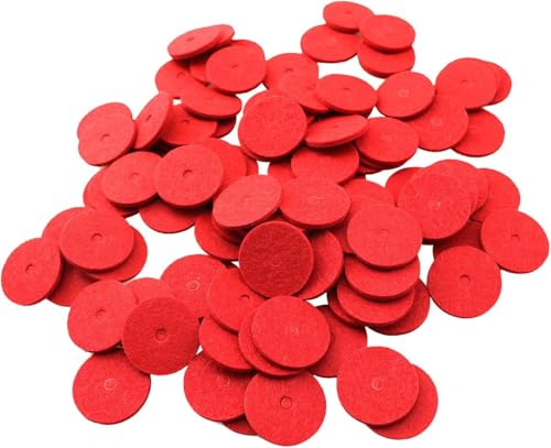 ZYAMY 100pcs Sewing Machine Spool Pin Felt Pad 1x0.2x0.08 inches Felts...