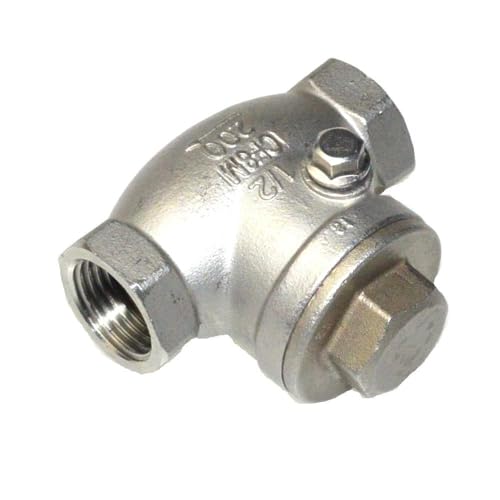 Clapet anti-retour horizontal 2" inox contre reflux canalisation