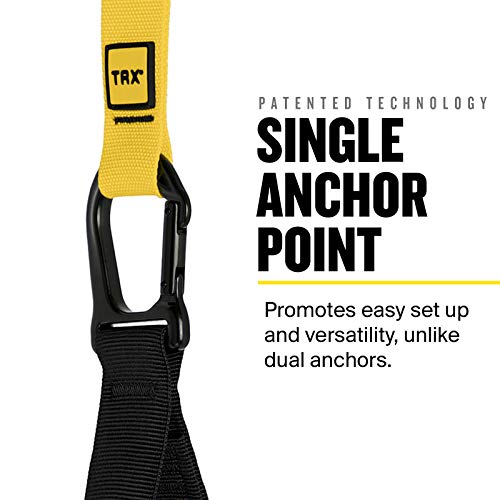 TRX Go Suspension Trainer - for the Travel Focused Professional or any Fitness Journey, TRX Training Club App, Black