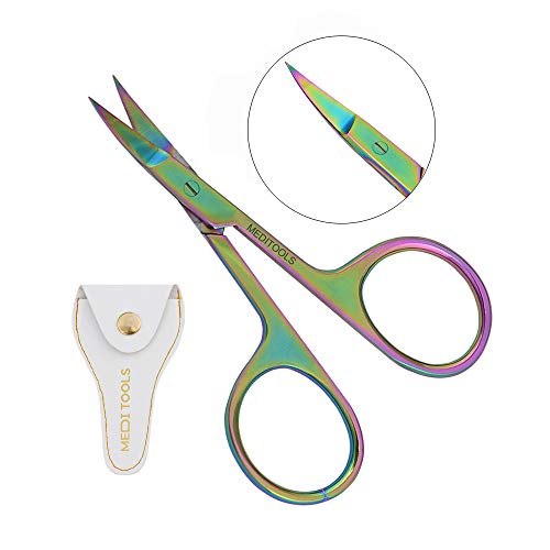 Professional Nail Scissors Curved, Stainless Steel, Trimming Scissors, Cuticle Scissors, Beard, Eyebrow, Multi-Purpose, Manicure Premium Quality #TOP3