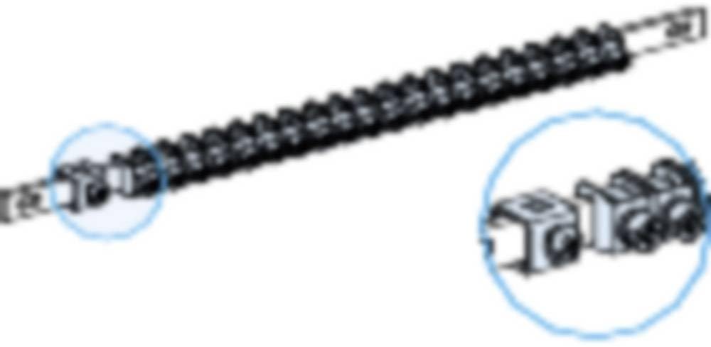 Collecteur de terre pour enveloppe Prisma G et P - 24 modules - Linergy TB