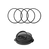 Reduce Tumbler Lid Gasket - Medium Size, 4 Pack - Replace Lost or Damaged Tumbler and Mug Lid Gaskets - Dishwasher Safe, BPA Free