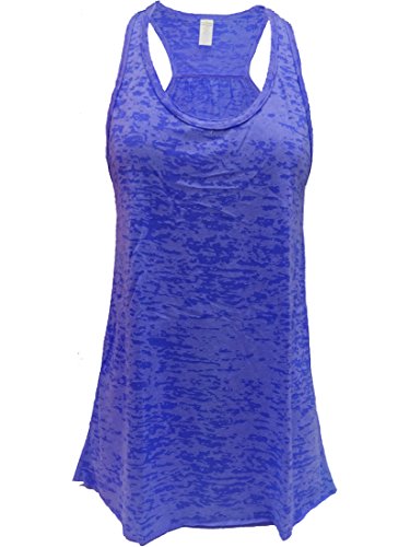 Epic MMA Gear Flowy Racerback Tank Top, Burnout Colors, Regular and Plus Sizes