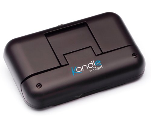 Ozeri Kandle LED Reading Light Designed for Books and eReaders, Black