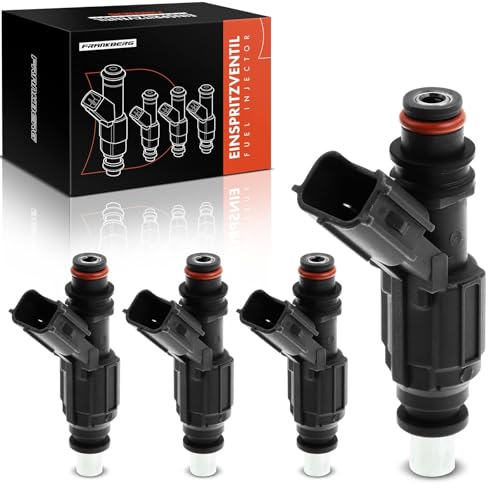 Frankberg 4x Einspritzventil Injektor Kompatibel mit Avensis T22 1.6L 2000-2003 Corolla E11 1.4L 2000-2001 Corolla Verso E12 1.6L 2001-2004 Replace# 0280156019