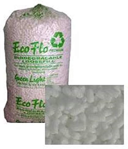 1 x 15 Cubic Foot Eco Flo Biodegradable Loose Fill Bags Packing Peanuts Fillers