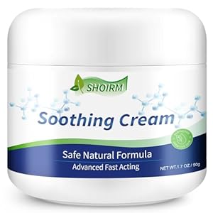 Soothing Cream for Dry Cracked Feet,Anti-Fungal Cream for Athlete’s Foot Treatment,Moisturizer for Rough, Cracked & Itchy Skin