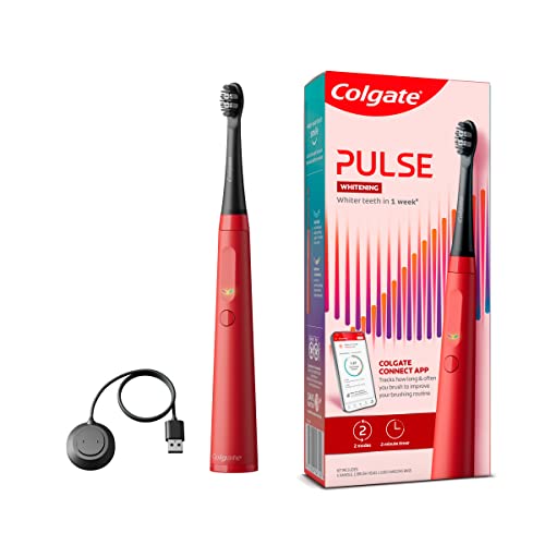 Colgate Pulse Series 1 Connected Rechargeable Whitening Electric Toothbrush