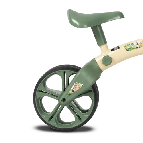 Verden Bicicleta de Equlibrio em Aluminio Balance Safari Baby Bege/Verde Militar